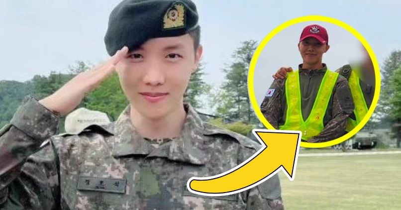 New Photo Of Btss J Hope In The Military Released Showing His