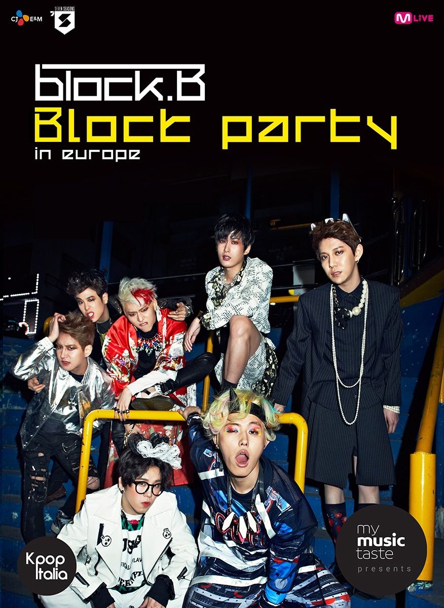 Block B To Embark On "Block B Block Party In Europe" Tour