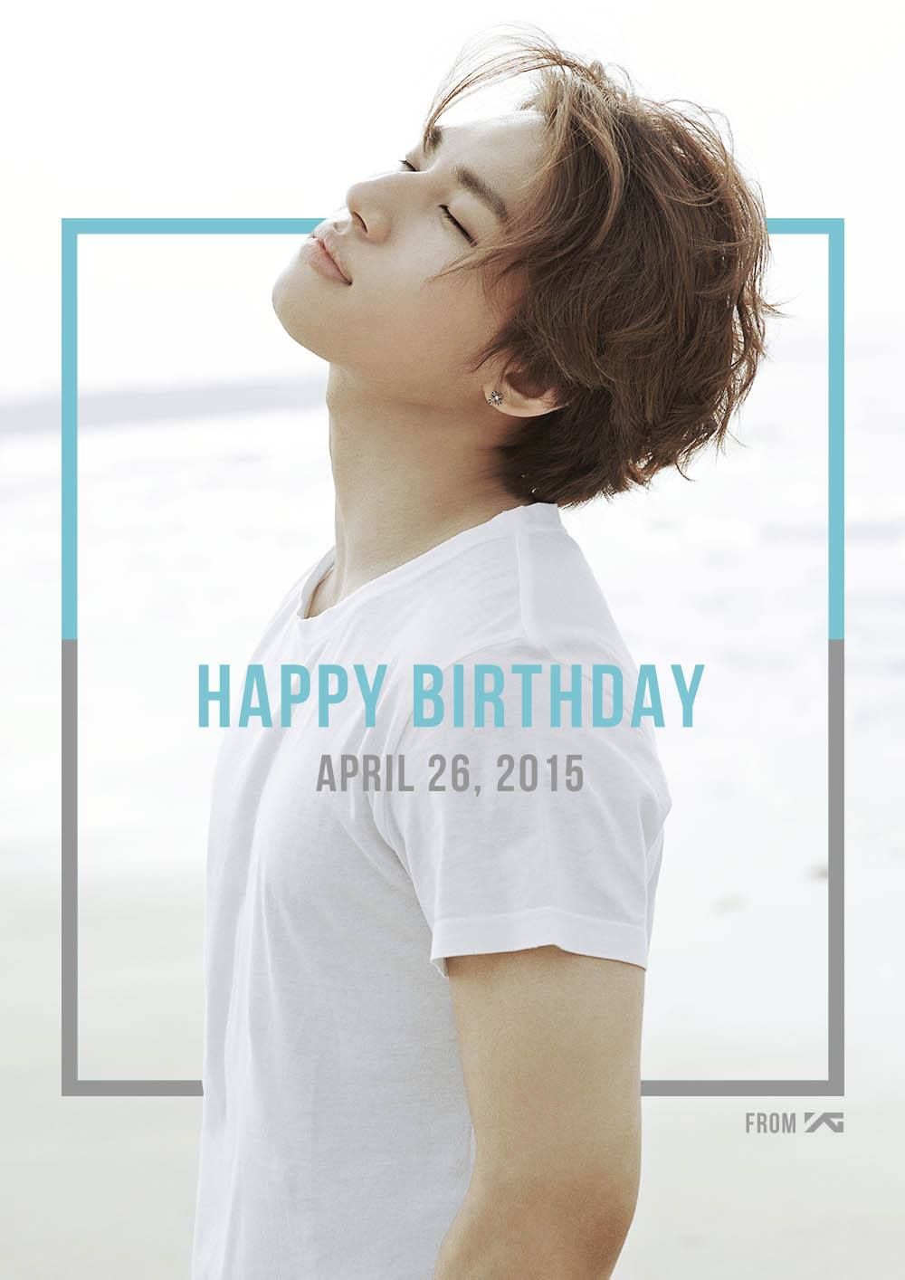 Happy Birthday to BIGBANG’s Daesung!