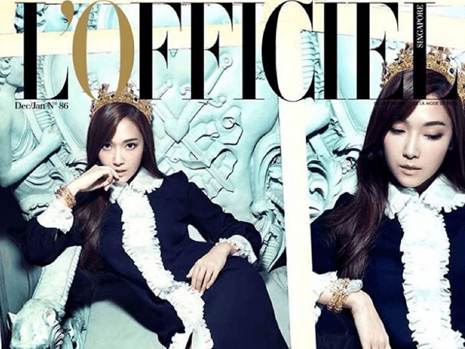 Jessica Jung is a regal ice princess for 