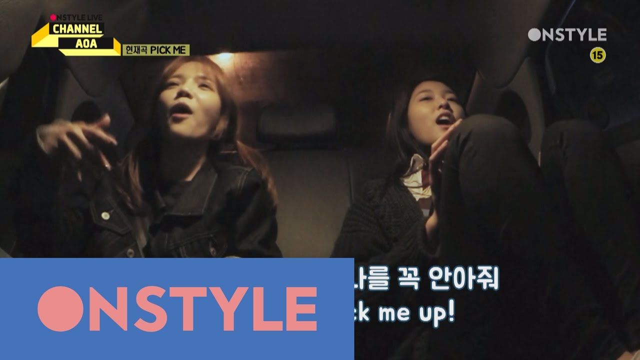 AOA's Jimin and Seolhyun go wild during car karaoke with "Pick Me