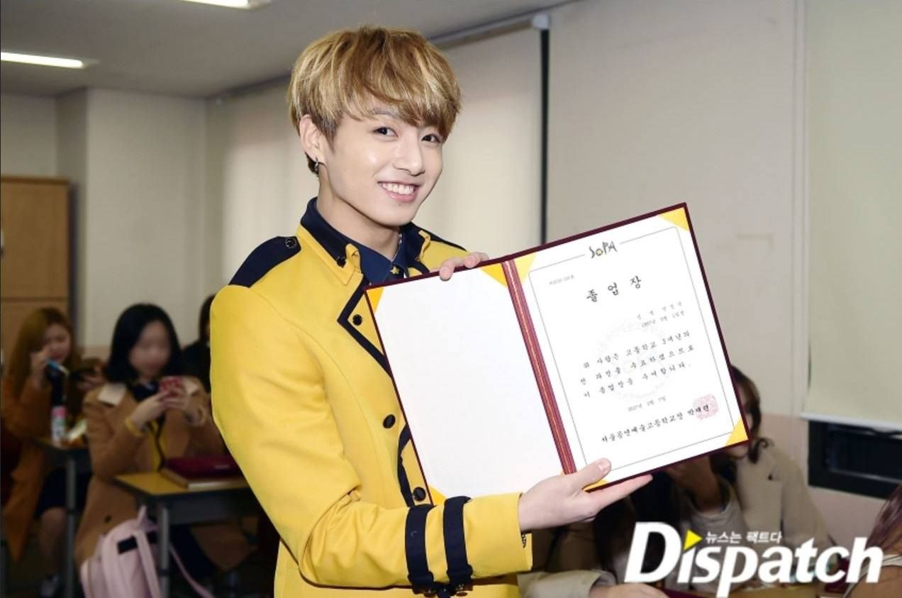 DISPATCH follows <b>BTS</b> Around on Jungkook&apos;s Graduation and After Party.