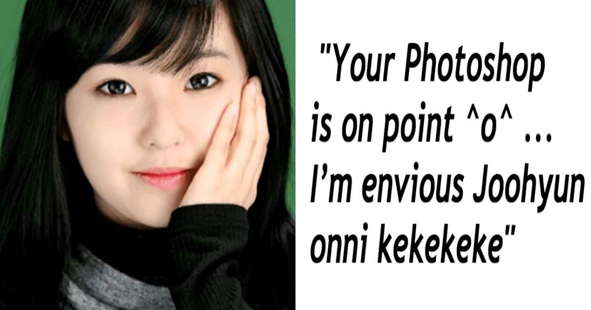 Netizen Accused Irene Of Photoshopping Her Pre Debut Pictures And Irene Herself Responded