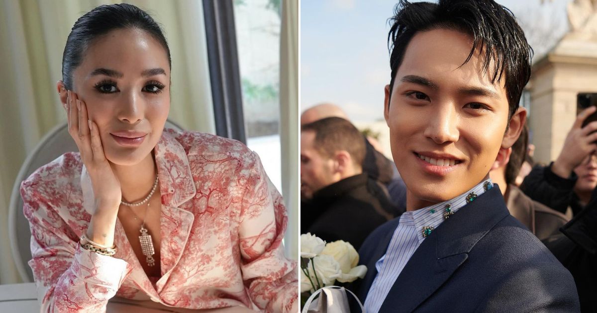 Filipina Actress Heart Evangelista Gains Attention For Her Reaction To Seeing SEVENTEEN’s Mingyu At The DIOR Show