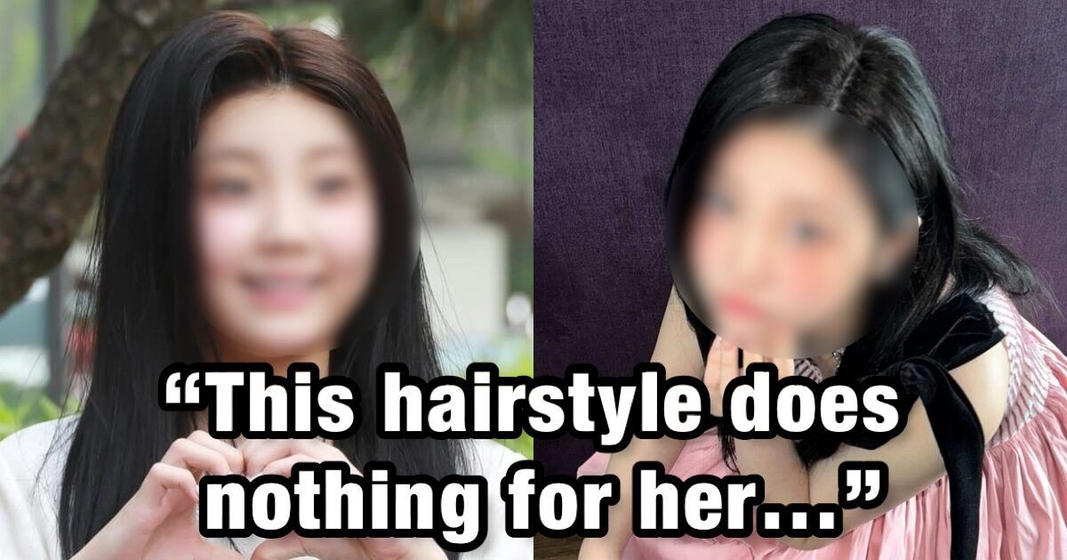 Fans Are Begging For A Rookie Girl Group Member To Change Her Hairstyle