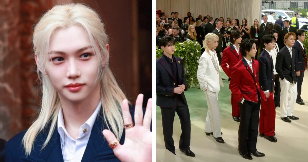 Stray Kids Make History As The First K-Pop Group To Ever Attend The MET