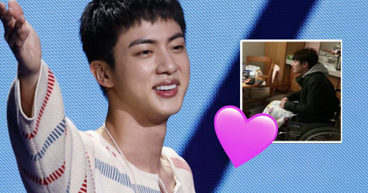 BTS’s Jin Visited An Injured Male K-Pop Idol In The Hospital 