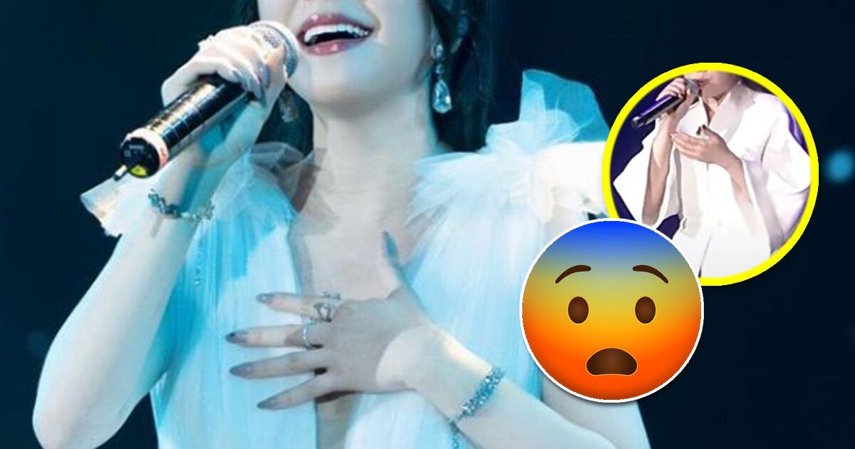 Singer criticized for her obviously “unprofessional” performance