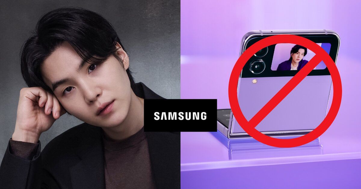 Samsung Deletes Post With BTS’s Suga, Fans Boycott