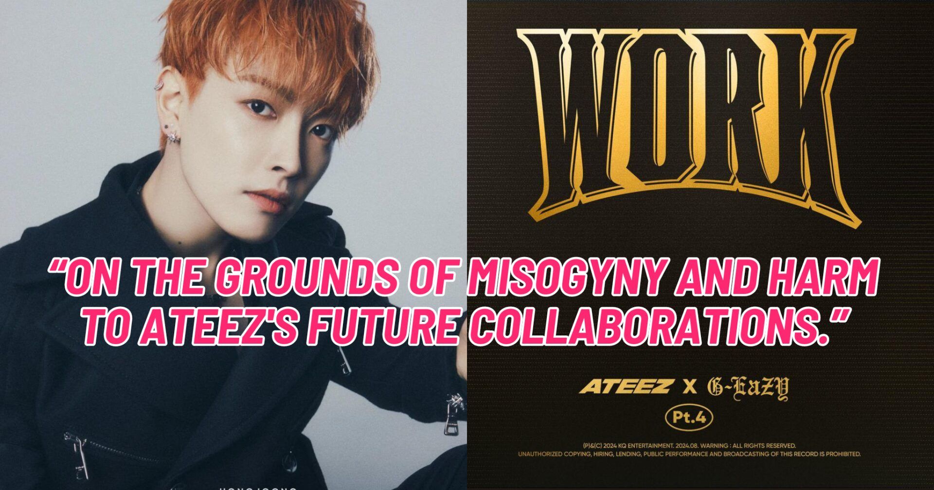 ATEEZ fans demand that KQ Entertainment withdraw the latest collaboration and apologize