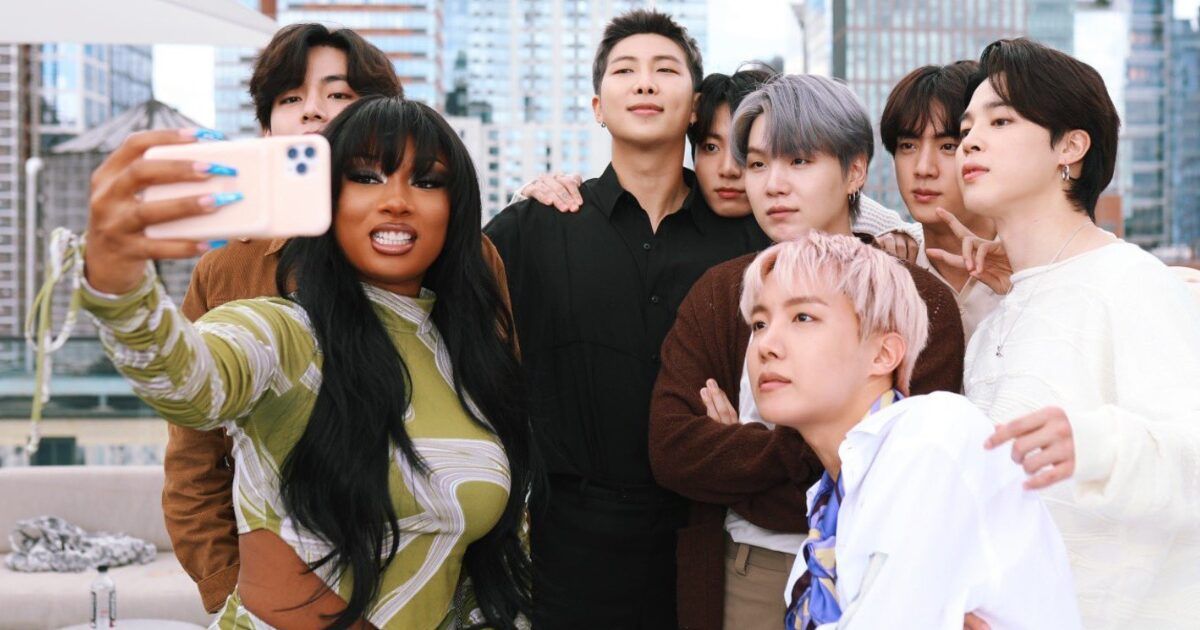 BTS Confirms Second Collaboration With Megan Thee Stallion #MeganTheeStallion