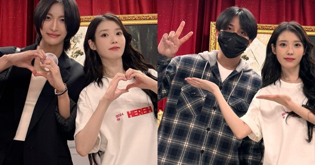 ATEEZ’s Seonghwa And Jongho Attend IU’s Concert Together