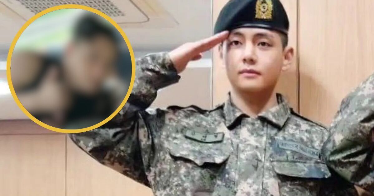 New Photos Of BTS’s V While Serving In The Military Are Shared Online