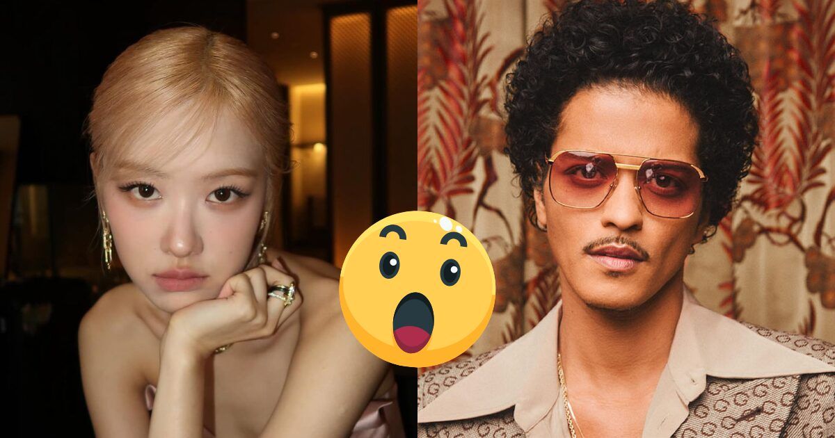 “…When You Tried To Kiss Me?”— BLACKPINK Rosé’s Interactions With Bruno Mars Spark Major Reactions #BrunoMars