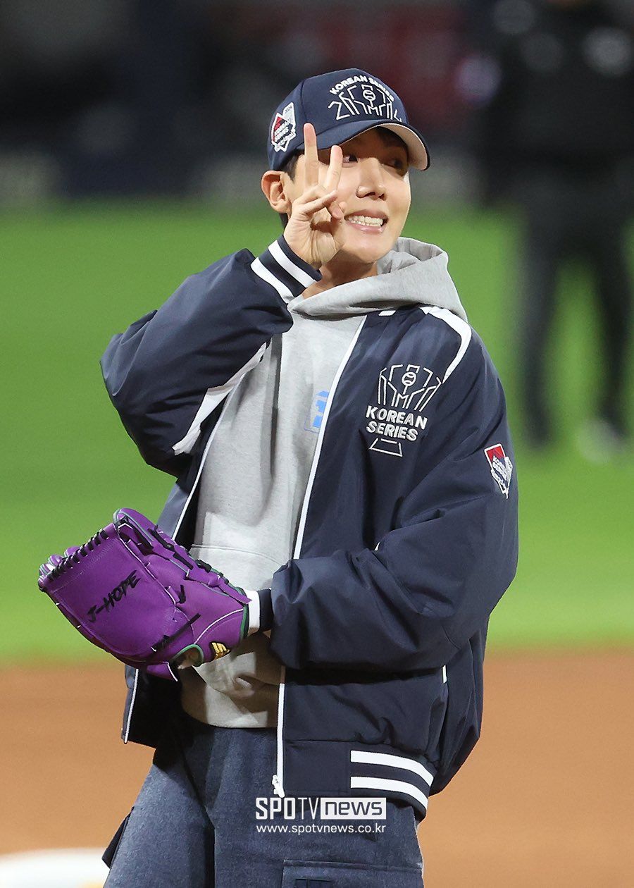 Btss J Hope Gains Attention For His Baseball Pitch — And Surprises