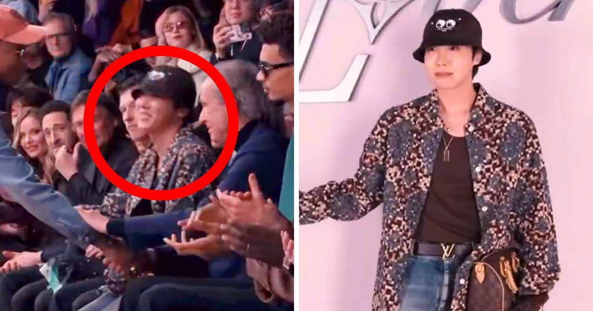 BTS’s J-Hope Unveils New Song Feature “LV Bag” At Louis Vuitton’s Fashion Show #JHope