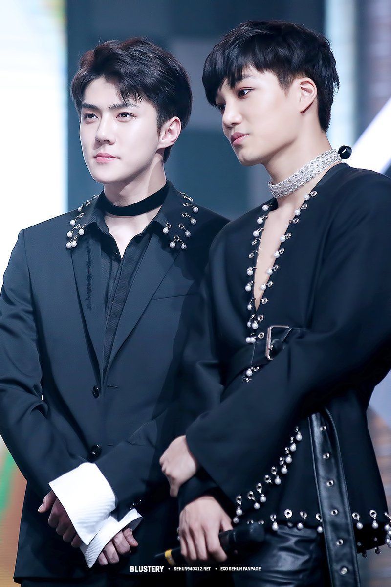 Sehun (izquierda) y Kai (derecha)