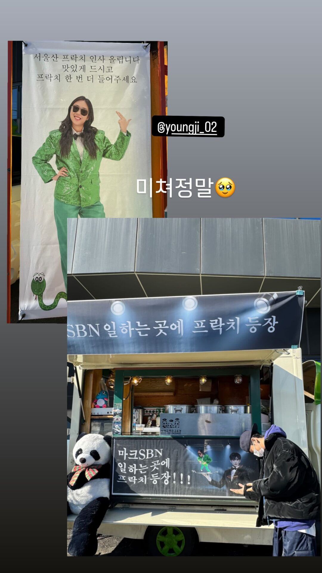 Lee Young Ji’s Support Truck For NCT’s Mark Goes Viral 5 y1