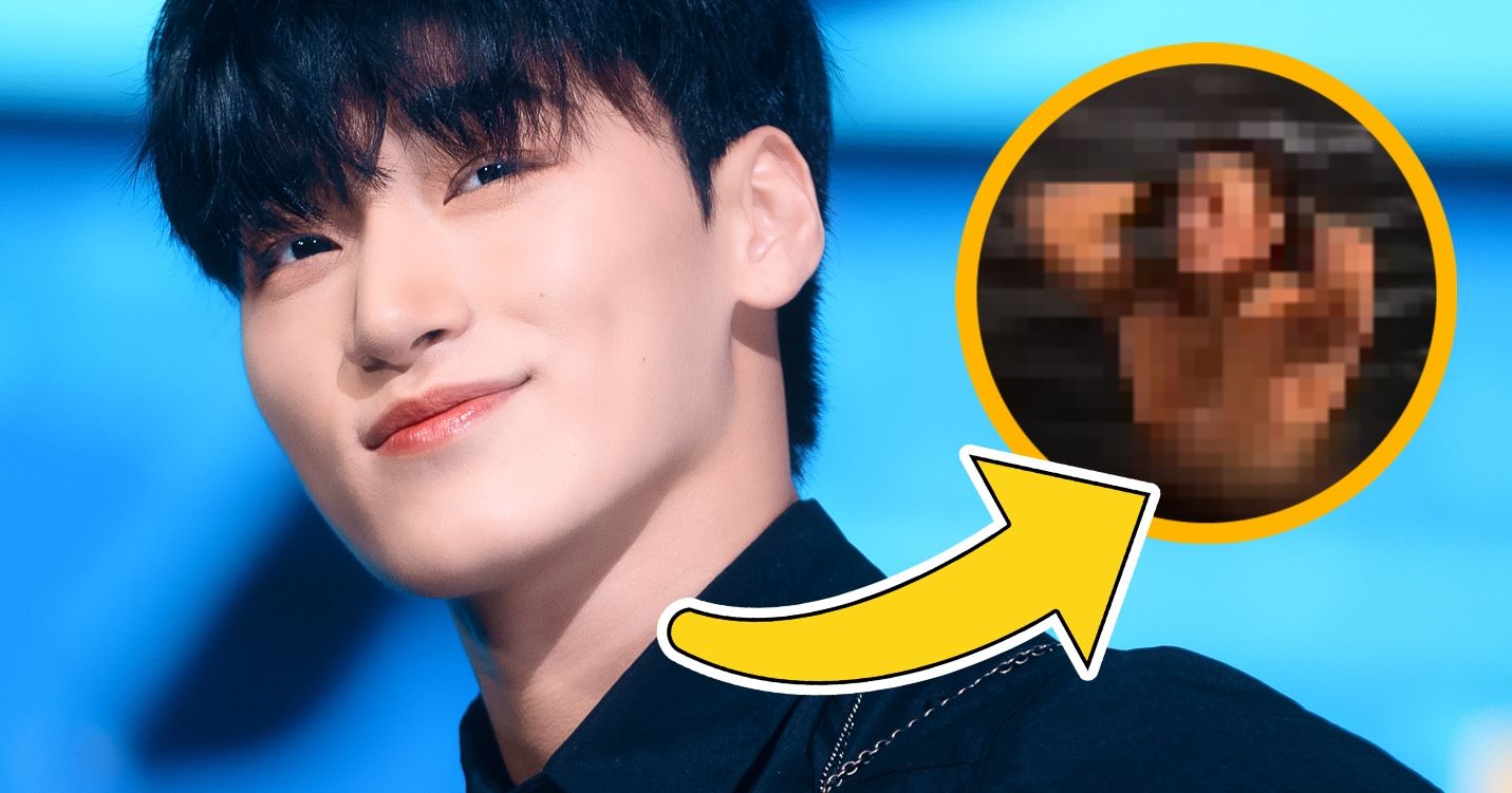 Ateez S San Showcases His Incredible Physique In Shirtless Pool Video Koreaboo