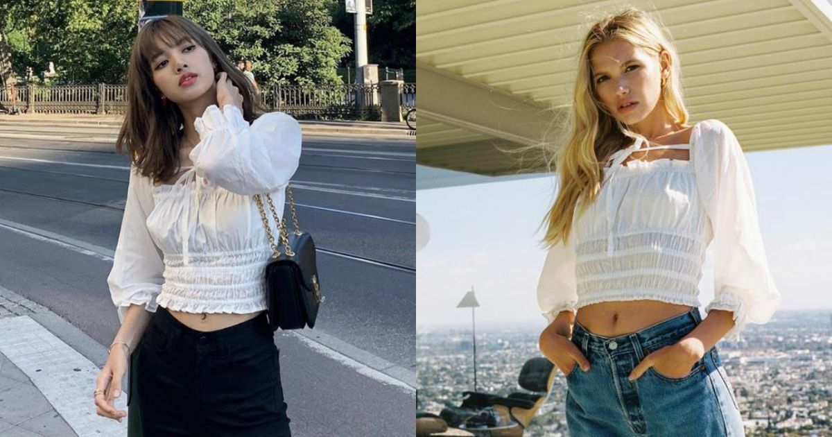 BLACKPINK's Lisa Made This Top Completely Sell Out After Being Seen Wearing  It On Instagram - Koreaboo