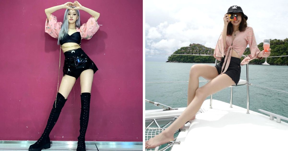 The legs of the model with the world's longest legs are just hilariously  long