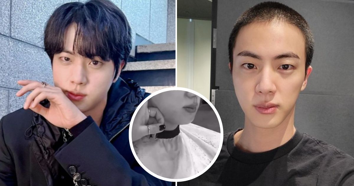 Unseen Footage Of BTS's Jin Having His Head Shaved Is Going Viral ...