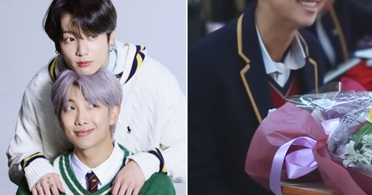 New Unseen Footage Of BTS RM And Jungkook's Graduation Is Shocking ...