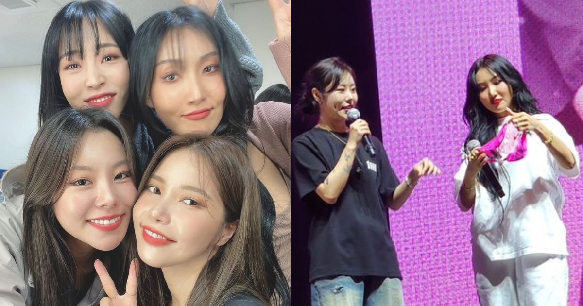 MAMAMOO Have The Most "Them" Reaction To Fans Throwing Panties On Stage Koreaboo