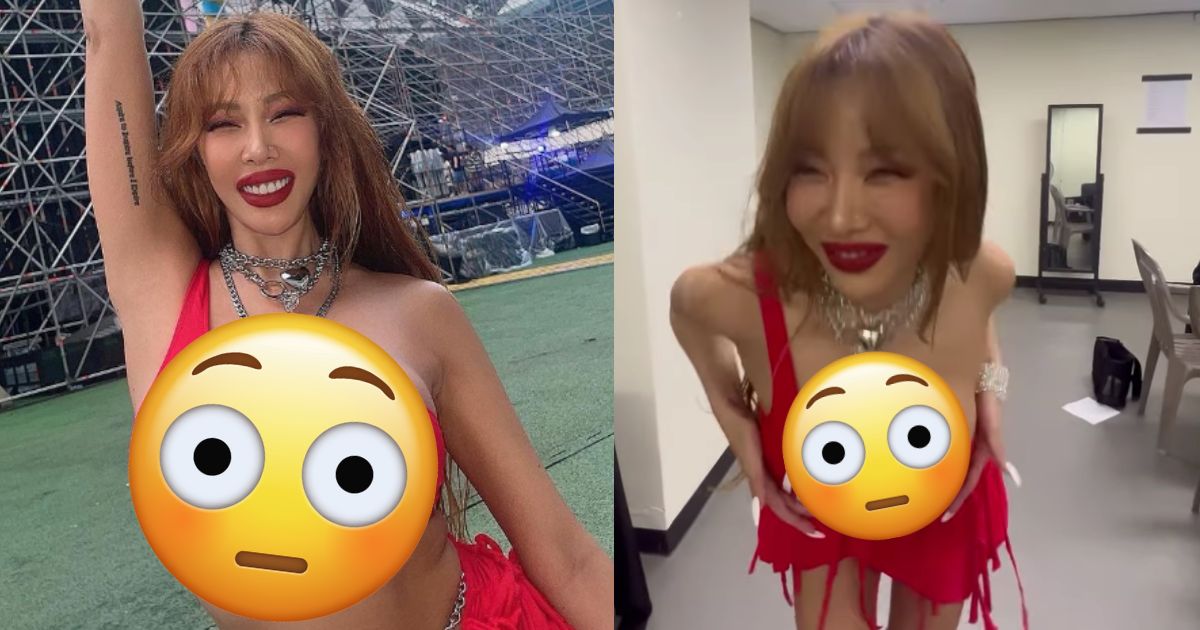 There's More Trust In That Bra — Jessi Has Fans Feeling Nervous With  Her Precarious, Tiny Top - Koreaboo