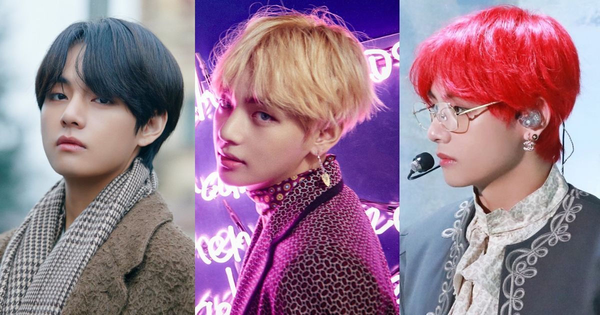 12 Of the Most Iconic Hairstyles V Rocked Through The Years - Koreaboo