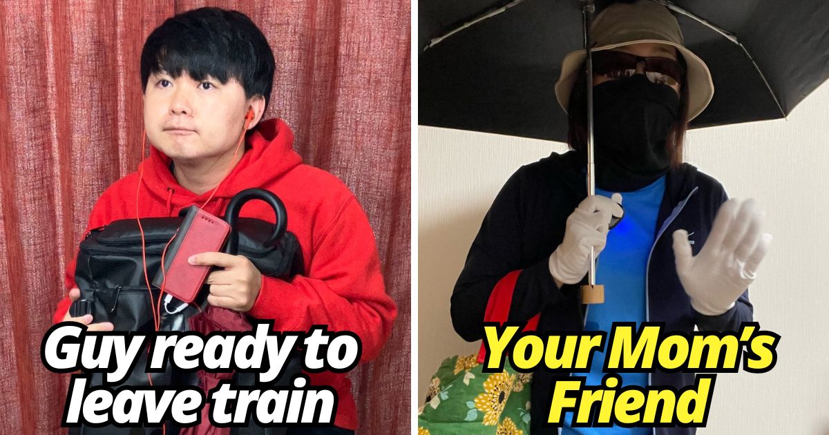 20 Hilarious Japanese "Mundane Halloween" Costumes That Are Going Viral