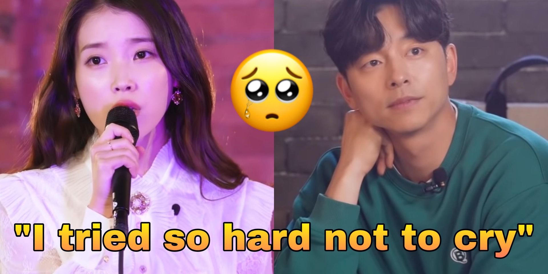 Gong Yoo Reveals Which Of IU's Performances Made Him Tear Up Koreaboo