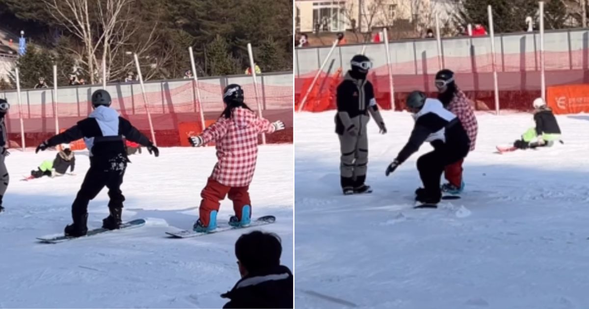 Korean Snowboarder Goes Viral For The Perfect “How I Met Your Mother