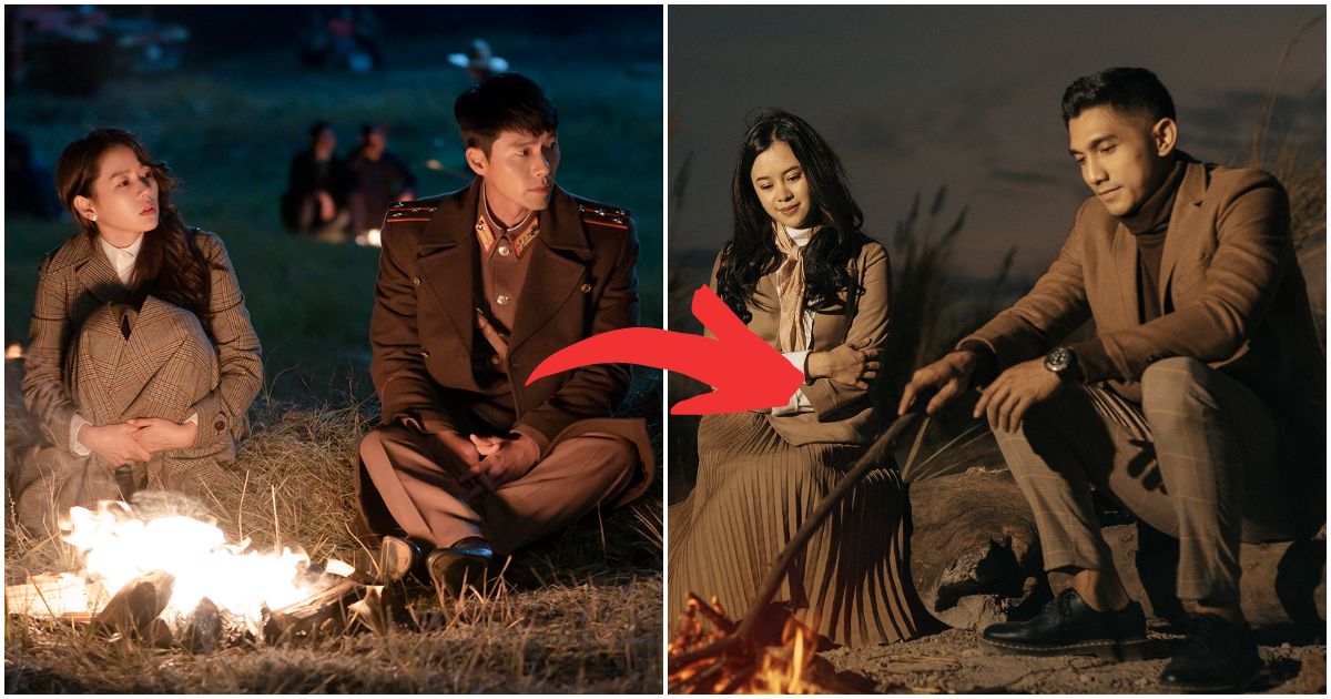 Filipino Couple Had A "Crash Landing On You" Themed Photoshoot, And It