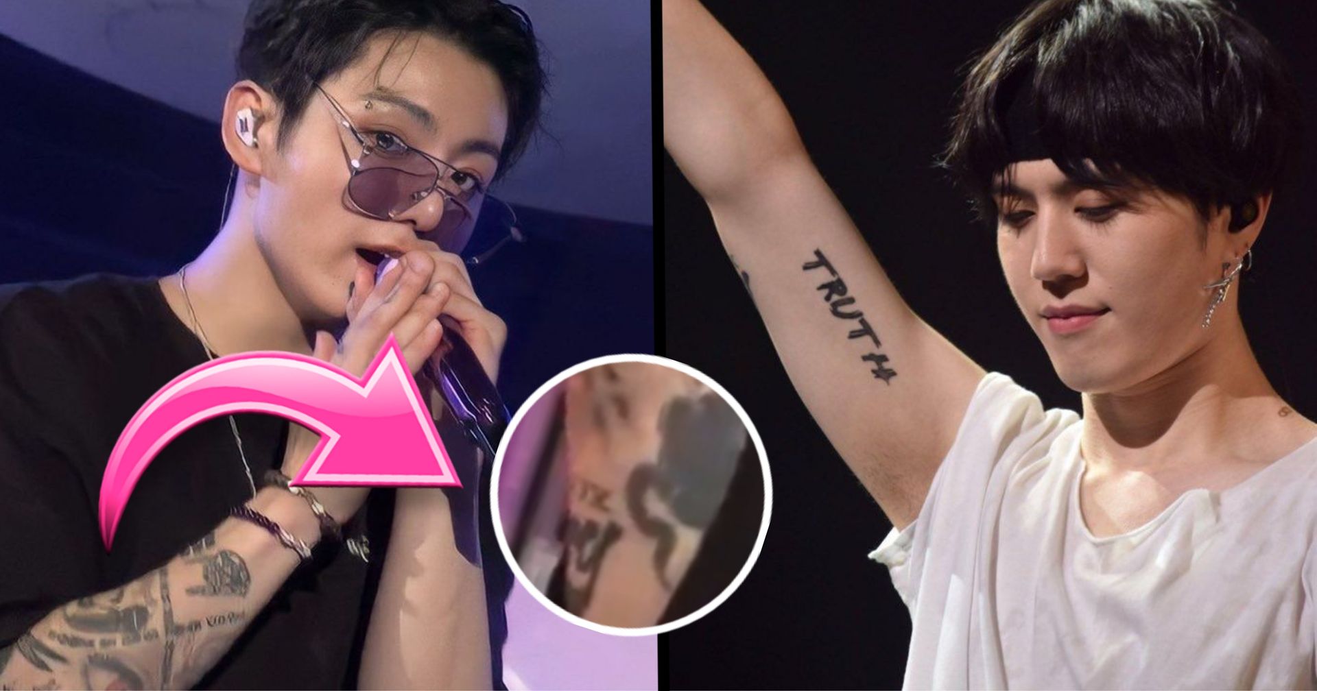 BTS's Jungkook Got Matching Tattoos With GOT7's Yugyeom, BamBam, and ...