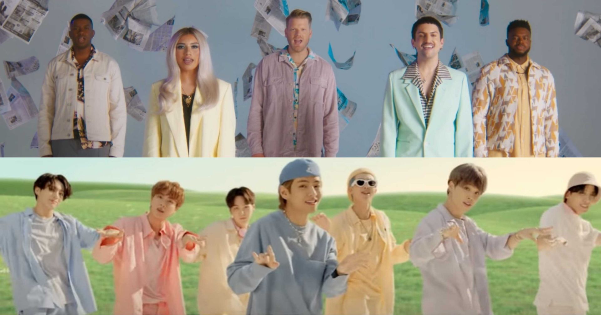 Pentatonix Released A Mashup Cover Of BTS's "Butter" And "Dynamite