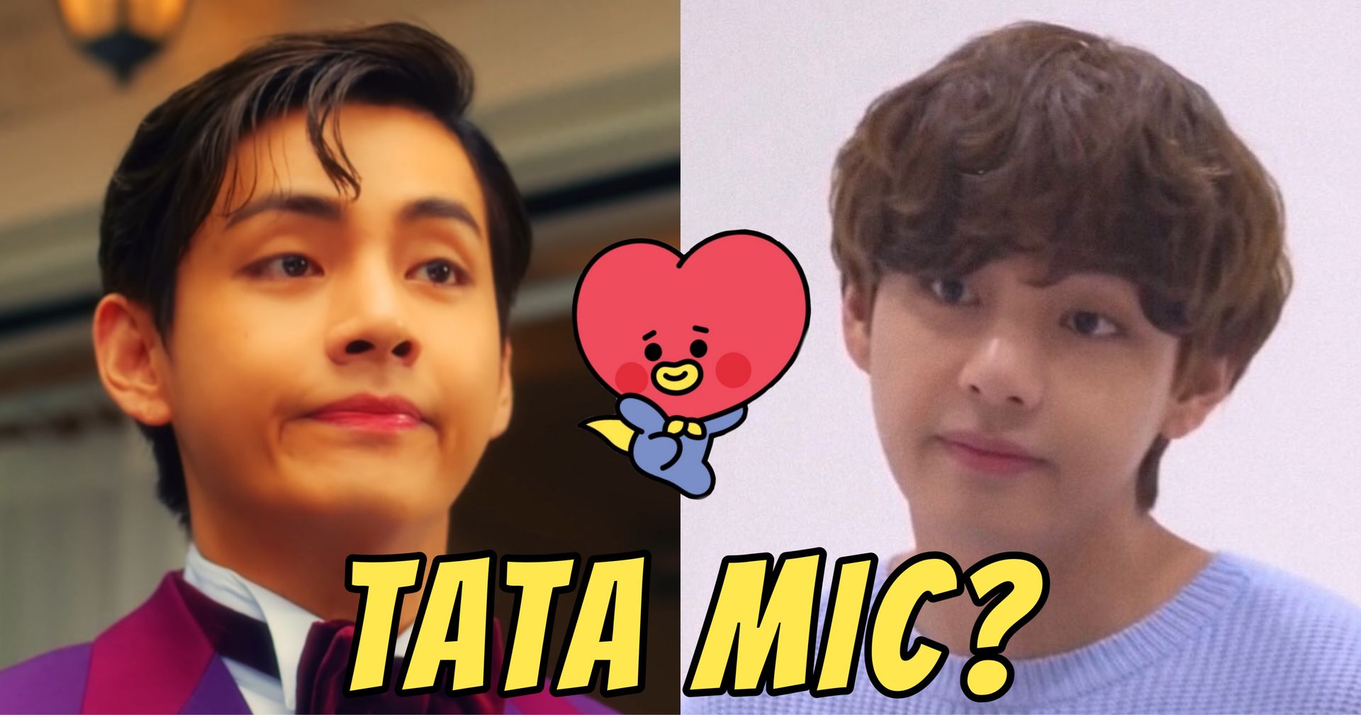 Here's 10+ Times BTS's V Made His Iconic "TATA Mic" Face Koreaboo