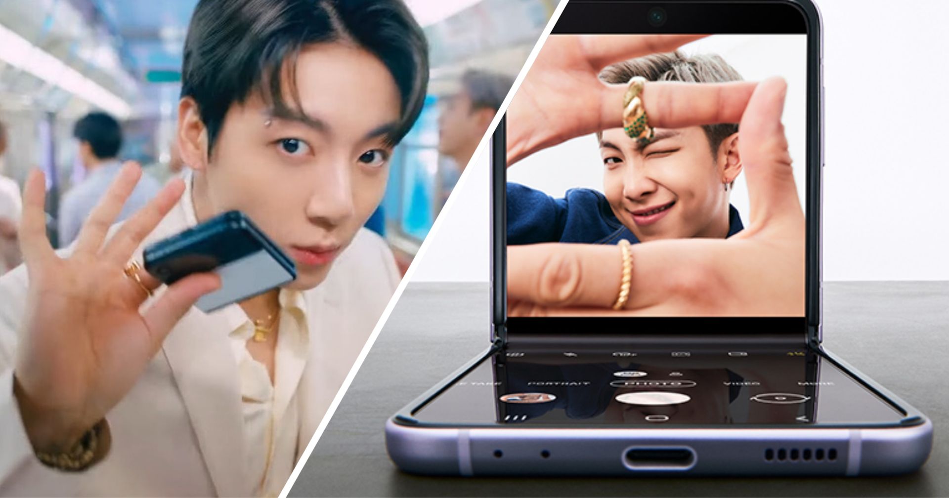 Samsung Teases New BTS Version Of Galaxy Z Flip3 - Koreaboo