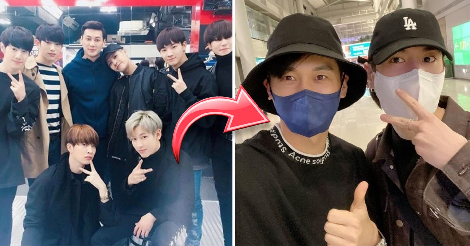 GOT7’s Yugyeom And Korean Fencer Gu Bon Gil Meet After Seven Years, And ...