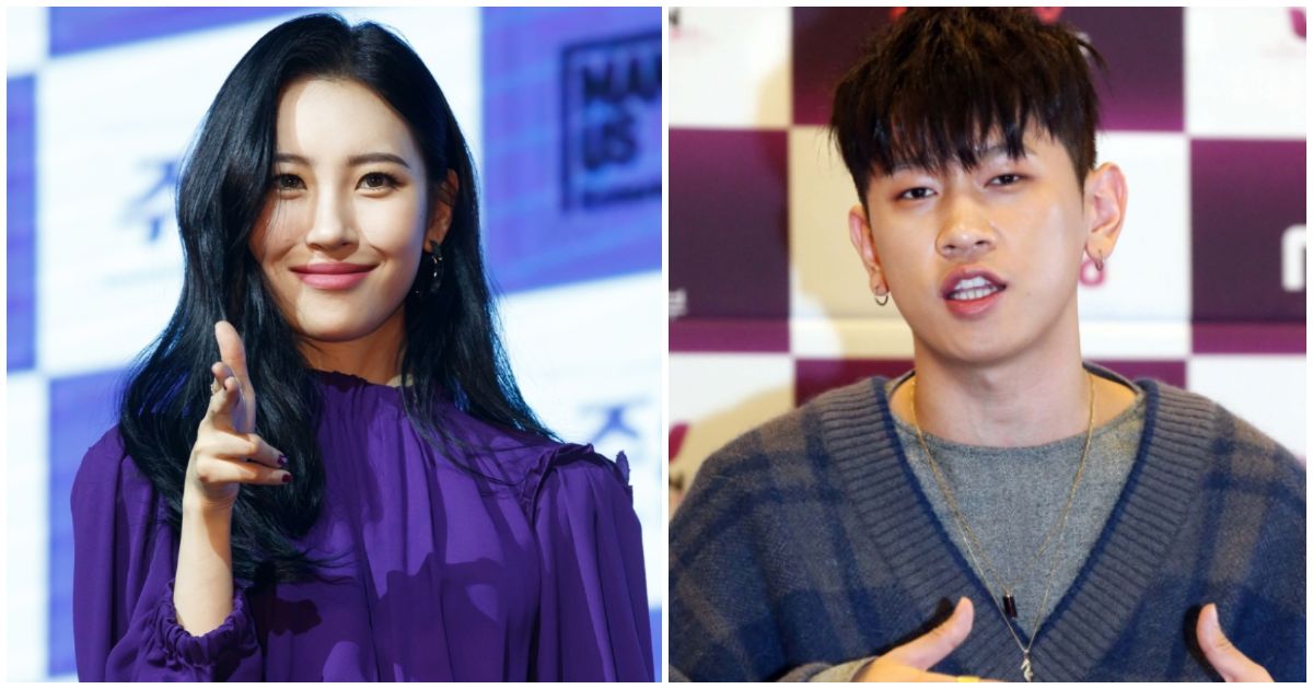 Sunmi And Crush Reveal That Theyre Close But Not That Close Koreaboo 