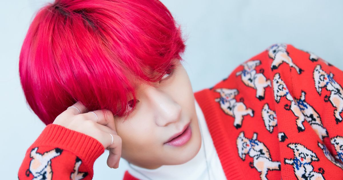 Here Are 15 Moments Showing BTS V's Iconic Red Hair That Everyone ...