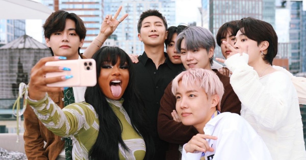 Here Are BTS’s First Impressions Of Megan Thee Stallion From Meeting