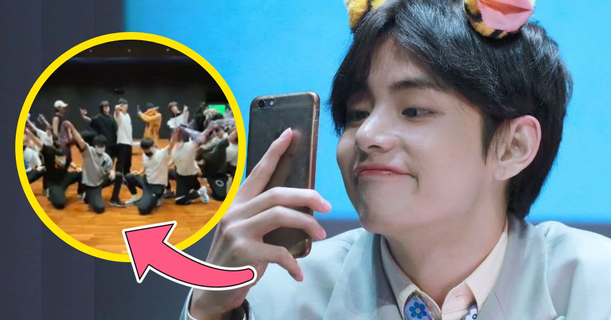 BTS's V Teases ARMY With A Sneak Peek Of Dance Practice For "Run BTS" - Koreaboo