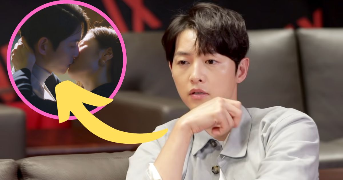 Song Joong Ki Reveals He Didnt Think The Kiss Scene Would Go That Far