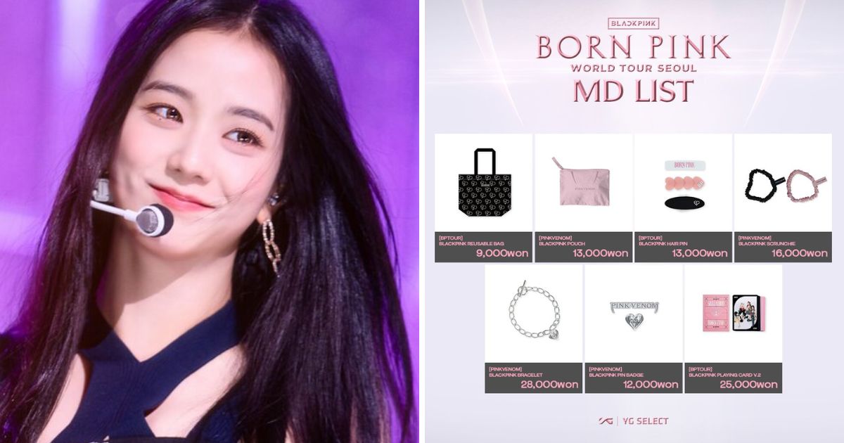 Here's All Of The Merch Available For BLACKPINK's BORN PINK World Tour  Concerts In Seoul - Koreaboo