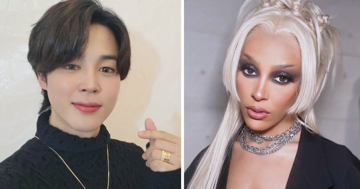 BTS's Jimin Actually Inspired One Of Doja Cat's Most Iconic Hairstyles ...