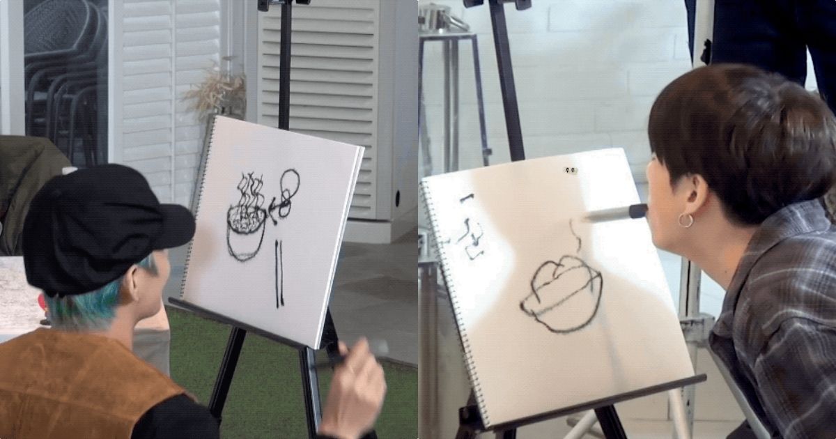 BTS Drawing Chibi Fan art, Bts chibi, mammal, Template | PosterMyWall
