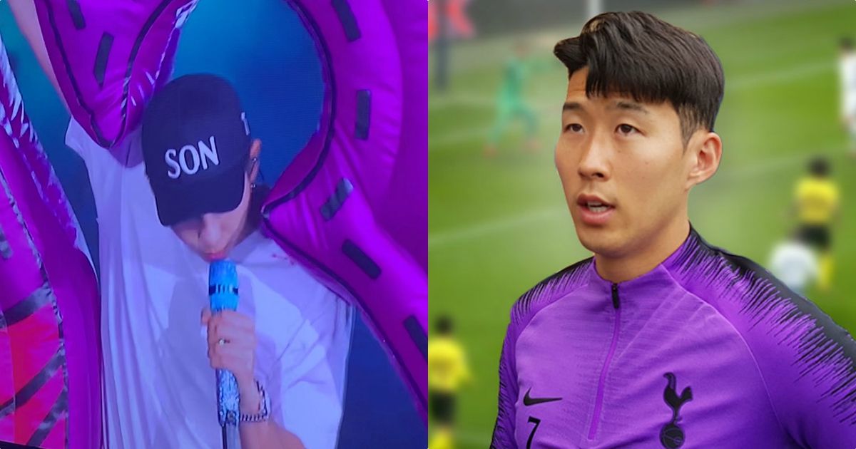 Soccer Player Son Heung Min Responds To BTS RM s SON Cap Support Koreaboo