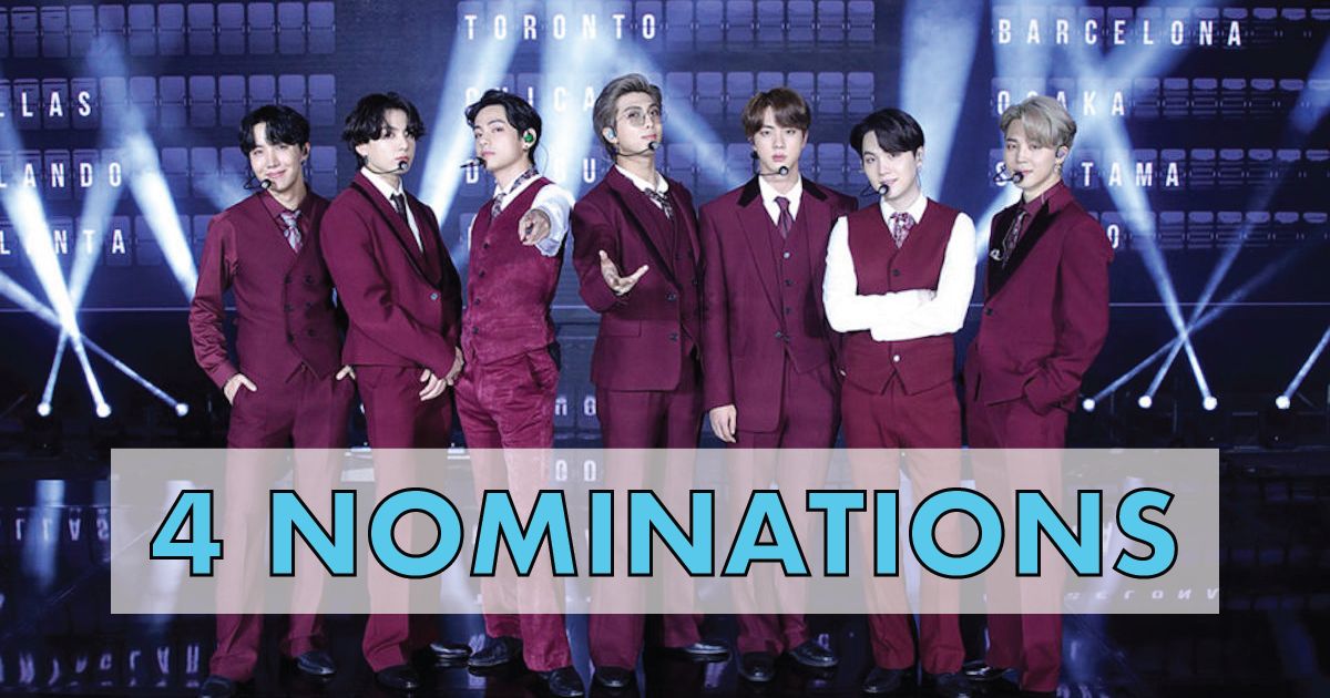 BTS Receives Four Nominations For The 2021 Billboard Music Awards