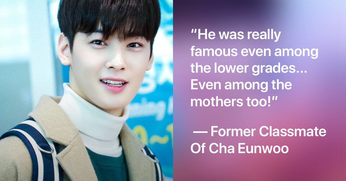 Here s How Good Looking Cha Eunwoo Really Is According To A